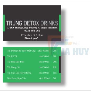 In Card Giá Rẻ Tại Long An – In Ấn Gia Huy