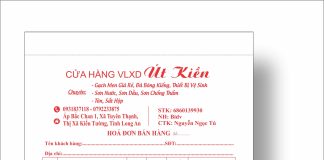 in hóa đơn long an