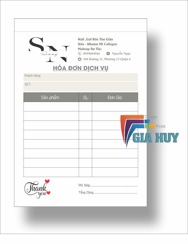 in hóa đơn giá rẻ
