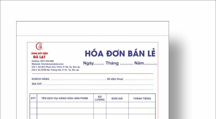 in hóa đơn giá rẻ