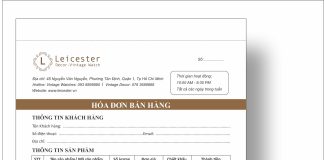 dịch vụ in hóa đơn