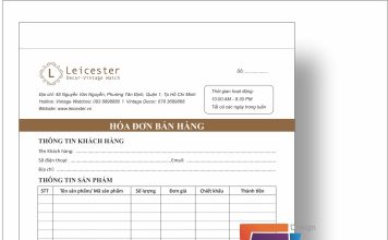dịch vụ in hóa đơn