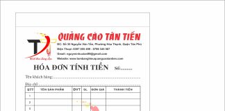 in hóa đơn giá rẻ
