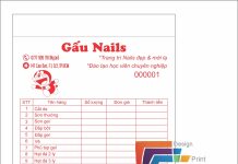in hóa đơn giá rẻ quận 5