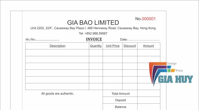 In hóa đơn giá rẻ Quận 10 – In nhanh, đúng chuẩn, giao tận nơi in hóa đơn giá rẻ quận 10