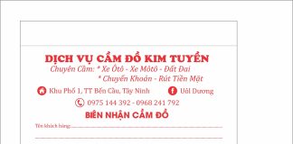 in hóa đơn quận 1