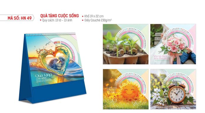 In lịch Long An chất lượng cao, giá rẻ – Đặt ngay hôm nay! in lịch long an