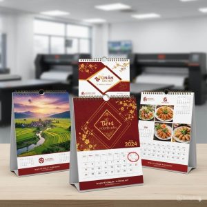 In Lịch Tết Long An