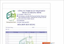 in hóa đơn giá rẻ tphcm