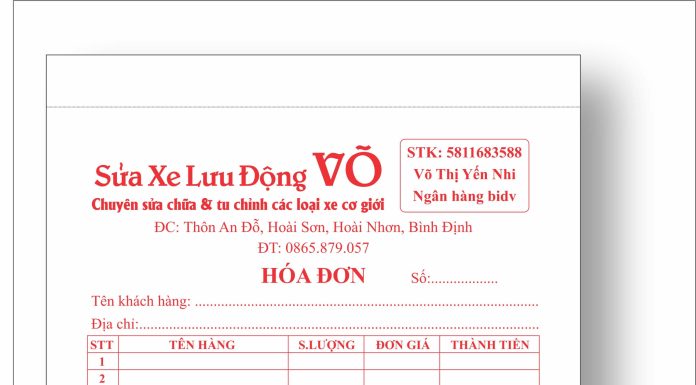 In hóa đơn giá rẻ Vĩnh Lộc – Chất lượng tốt, giá cạnh tranh nhất in-hoa-don-gia-re-vinh-loc