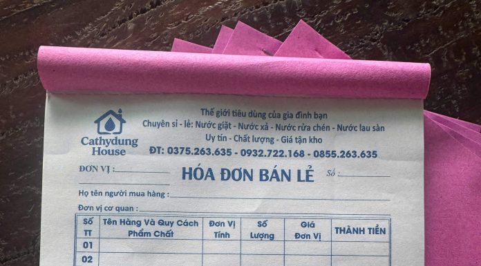 In Hóa Đơn Vĩnh Lộc Giá Rẻ Chất Lượng Cao – Giao Hàng Nhanh in hóa đơn vĩnh lộc