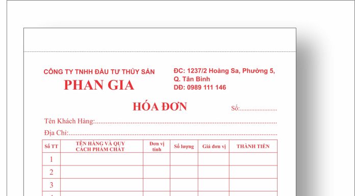 in hóa đơn nhà trọ long an