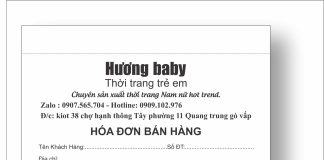 in hóa đơn công ty tây ninh