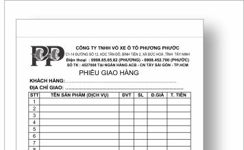 in-hoa-don-tiem-sua-xe-long-an