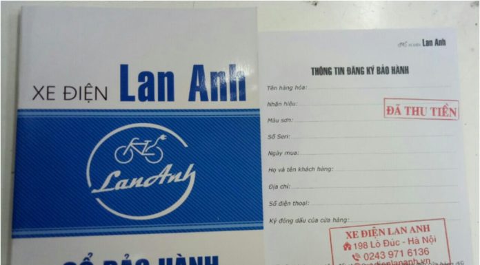 in sổ bảo hành tây ninh