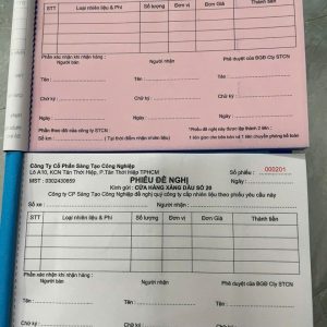 in phiếu công nghệ sợi con