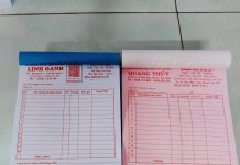 in hóa đơn cửa hàng long an