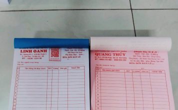 in hóa đơn cửa hàng long an