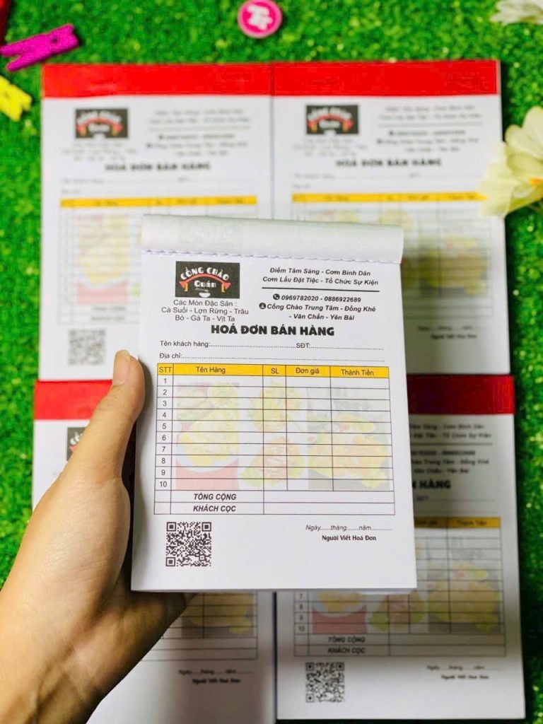 in hóa đơn bán hàng tiền giang