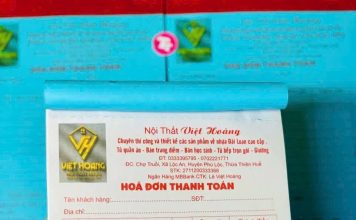 in hóa đơn bán lẻ 2 liên