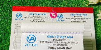 in hóa đơn bán lẻ hóc môn