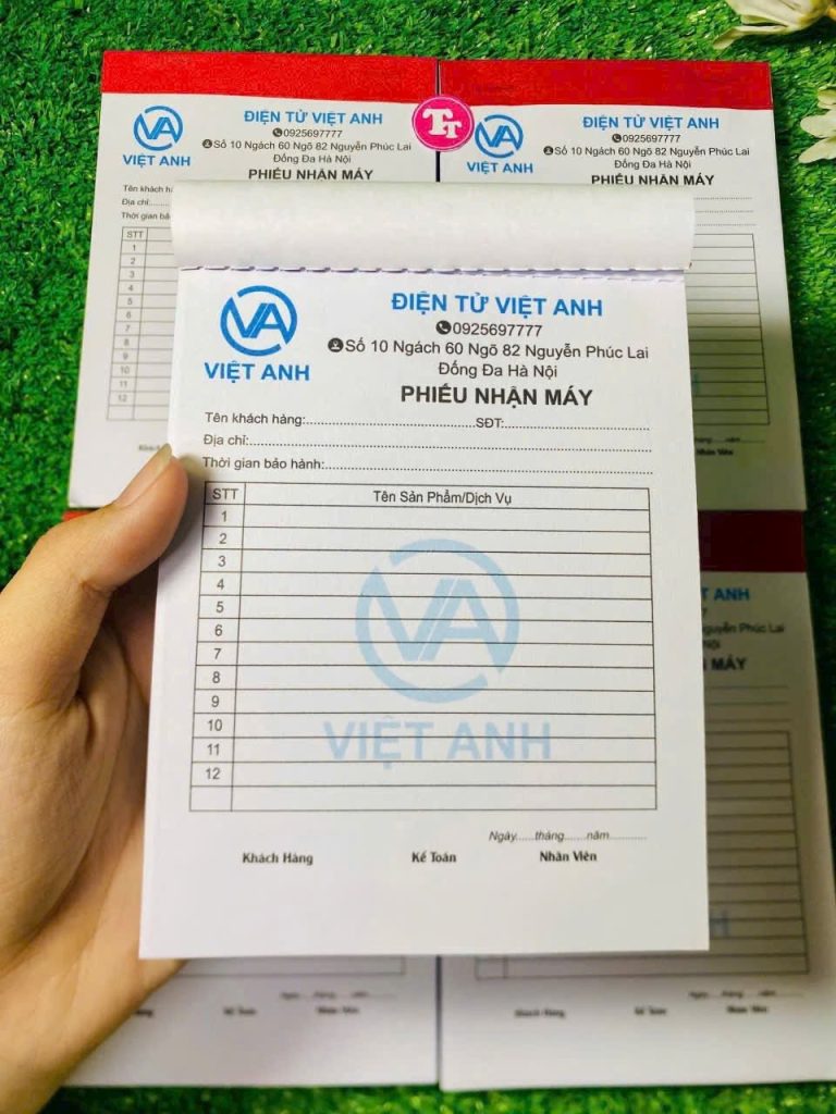 in hóa đơn bán lẻ hóc môn