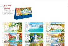 In Lịch Để Bàn Giá Rẻ 2027 Theo Yêu Cầu – In Ấn Gia Huy In lịch để bàn giá rẻ 2027